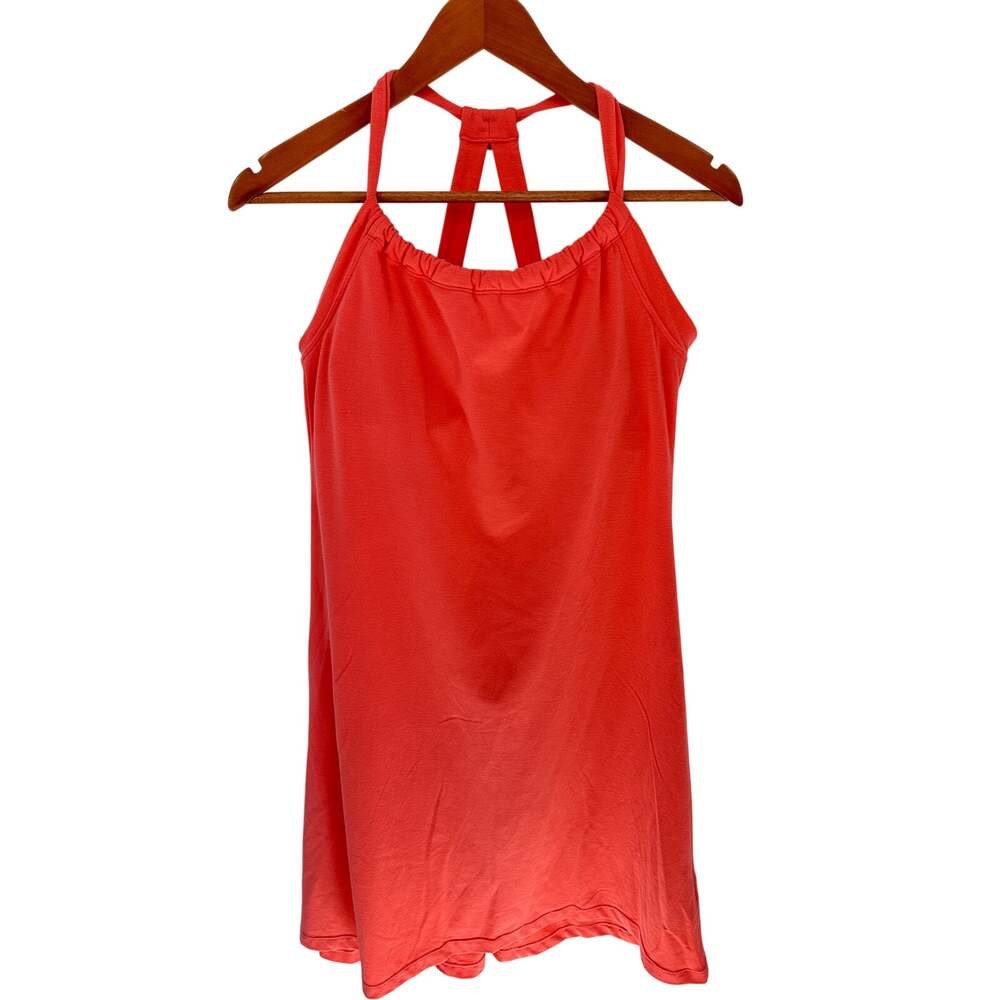 prAna Pink Scoopneck Active Quinn Dress // M